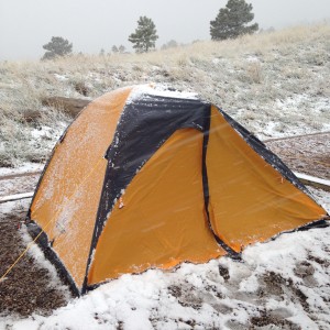 Mt Cheyenne Colorado campsite