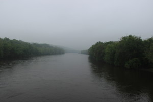 Foggy Delaware River