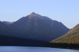 Departure: Morning.  Range of Light ~ Wallowa Lake State Park