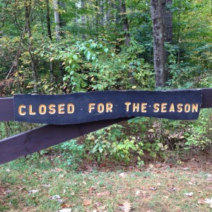 Closed for the Season 2014