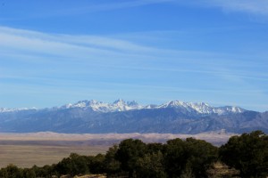 The Sangre de Christo Mountain Range