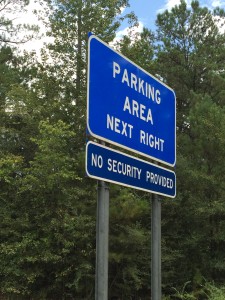 Rest Area Sign Mississippi