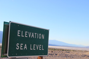 Sea Level - Death Valley website